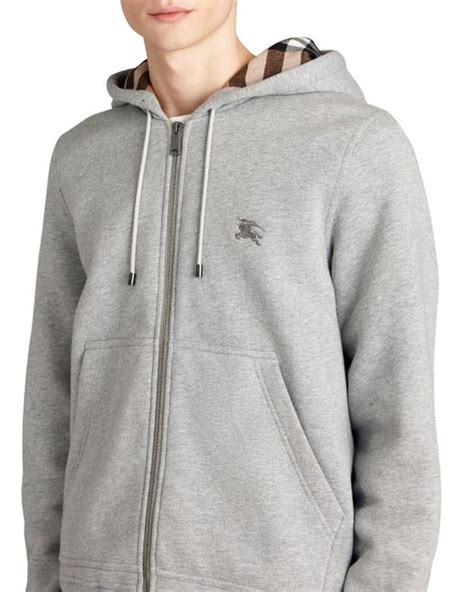 burberry grey zip up|burberry white half zip pullover.